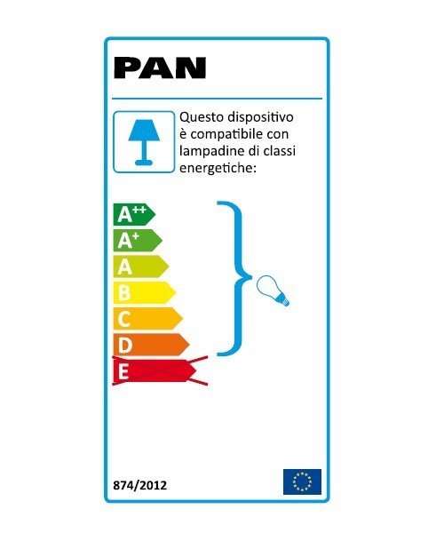 PAN Maiko Lampada da Terra Moderna 6 Colori - La Luceria