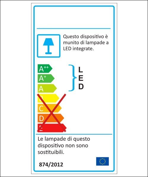 AMARCORDS DL357 Lampadina a LED Dimmerabile 2000K 3,5w Ambra Attacco E14